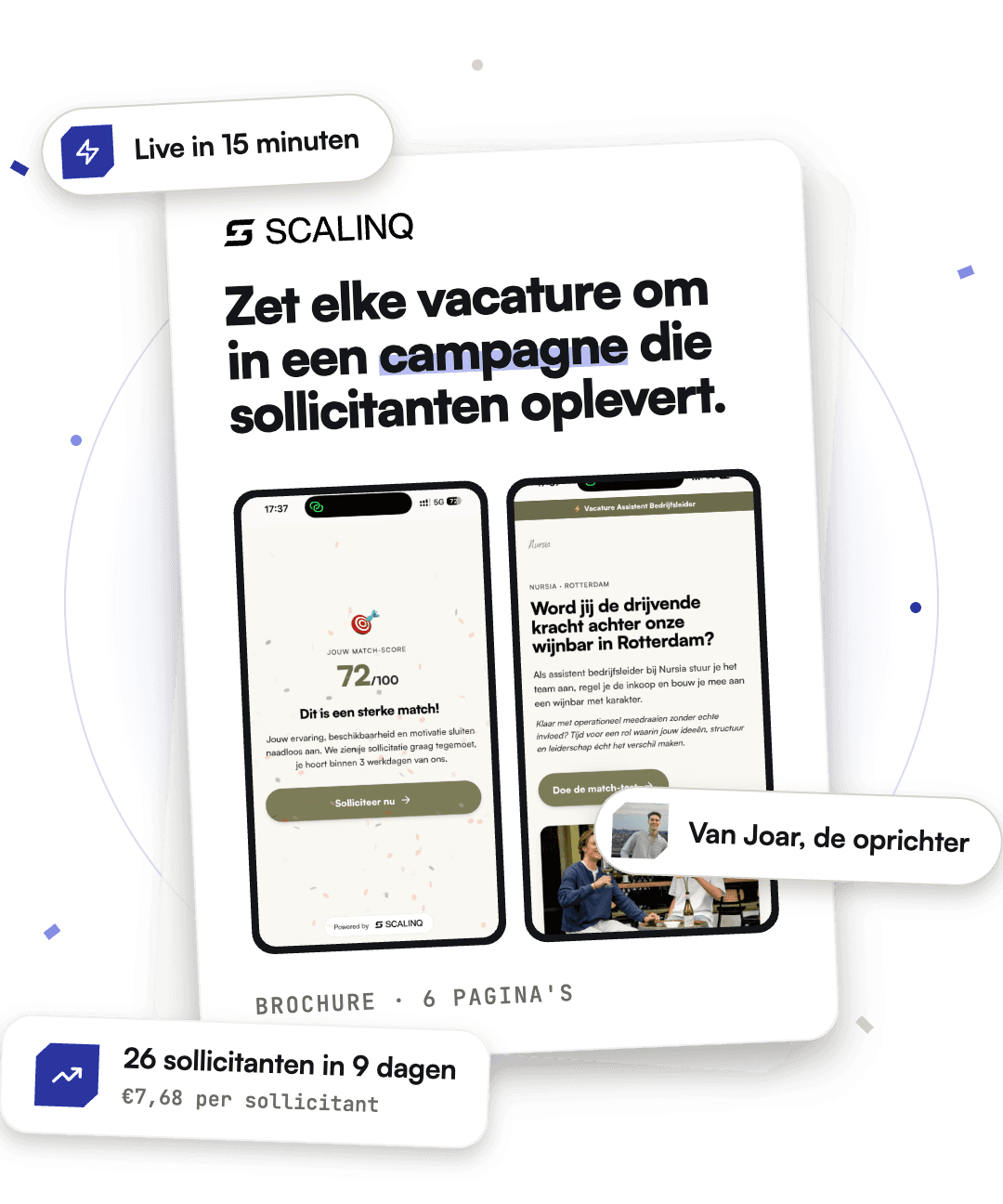 De SCALINQ-brochure: van vacature naar campagne op Instagram en Facebook